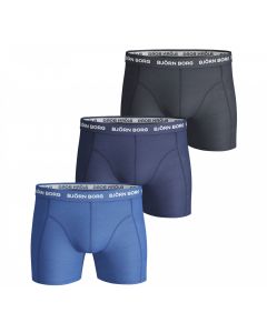 Bjorn Borg 3-Pack Boxers Solids Skydiver