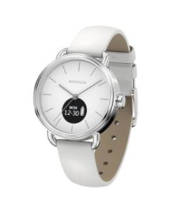 Bergson Connected Smartwatch Wit/Zilver 37mm