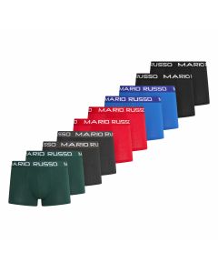Mario Russo 10-Pack Basic Boxers - 5 Kleuren