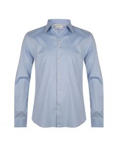 Presly & Sun Jack Stretch Overhemd Lichtblauw