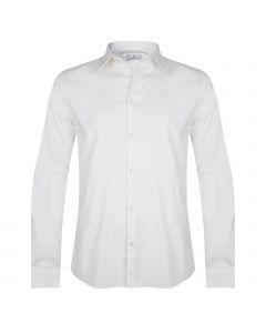 Presly & Sun Jack Stretch Overhemd Wit