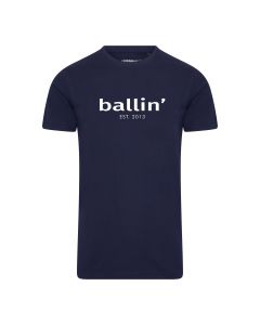 Ballin Est. 2013 Tapered Fit Shirt - Navy