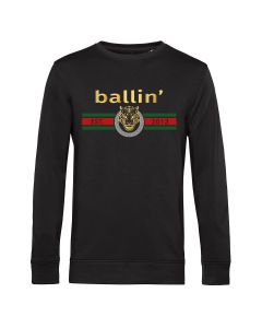 Ballin Est. 2013 Tiger Lines Sweater - Zwart