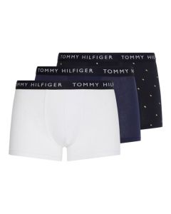 Tommy Hilfiger 3-Pack Boxers Yale Navy/White/Double Dot